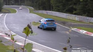 Ford Focus RS Mk3 Drifting/Powersliding on the Nürburgring!