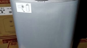 Водонагреватель Ariston Velis Evo Dry 50 ?плоский бойлер с сухим тэном,  распаковка, видеообзор