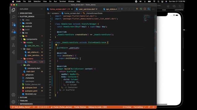 Understanding Null Safety in Flutter using real world example  - Part 1 (coderzheaven.com)