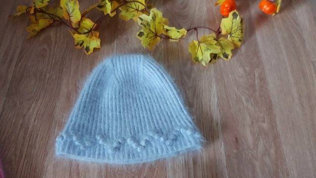 Анонс МК шапочки "Мон каприз" или шапочка с шишечками смотреть онлайн