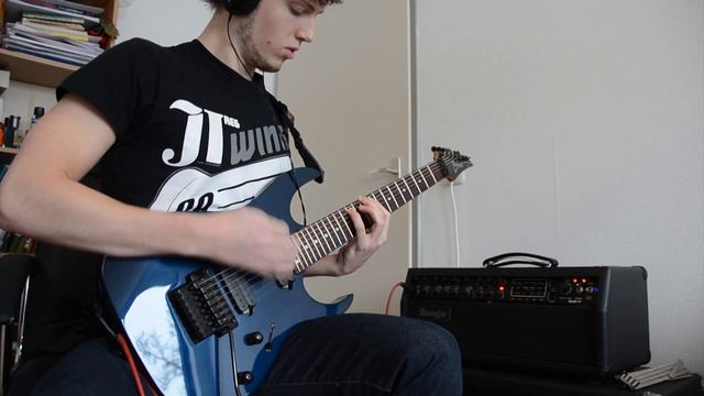 Textures - 'Singularity' Guitar Cover + 'Storm Warning' Backing Vocals (Nick van Oorschot) смотреть онлайн