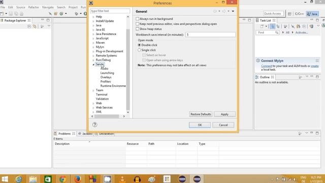 Install and Configure Apache Tomcat Web Server in Eclipse IDE смотреть онлайн