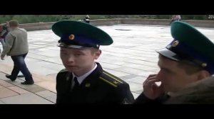 28 Мая 2013г.на Поклонной горе. Я зелёную Фуражку берегу