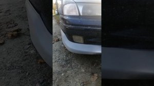 Подгонка и установка губы на Камри Грация Sxv20