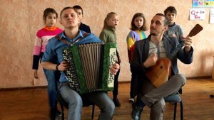 КУКУШКА-В.Цой(Кино) Кавер на баяне и балалайке/ the children sing Russian rock