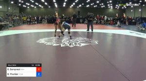 2018 USAW-USMC Girls FK & U23 Women's Nationals/U23 Women 50 5th Place - Genae Sampract (MBWC) Vs.