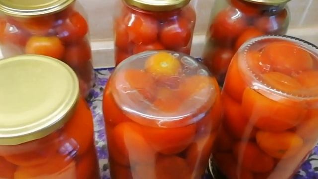 ?Вкусный и простой рецепт помидор?Покорил всю мою семью?Помидоры на Зиму!