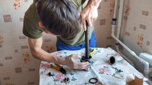 Термостат на 92 градуса от гранты на калину с ДВС 21127. Замена термоэлемента подробно.