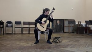 Плешакова Роза. И.С. Бах. Прелюдия из Виолончельной сюиты №1