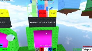 Can I Create a JToH Tower in Obby Creator in 100 Parts or Less? (Roblox - Obby Creator)