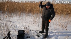 Как легко расчистить траву под льдом? ТЕСТИРУЕМ донную косу-грабли для зимней рыбалки на практике!