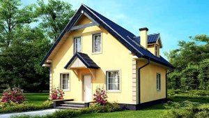 Проекты домов с мансардой