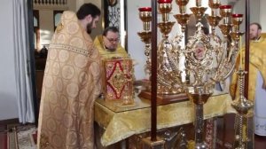 Евхаристические молитвы Божественной Литургии. Архимандрит Софроний (Колосов).