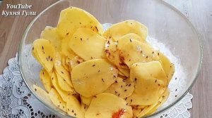 Картошка с сыром на сковороде