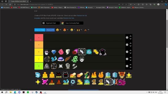 ЛУЧШИЕ ФРУКТЫ ДЛЯ ФАРМА В БЛОКС ФРУТС! ТОП ФРУКТОВ ?Тир лист фруктов update 20 blox fruits