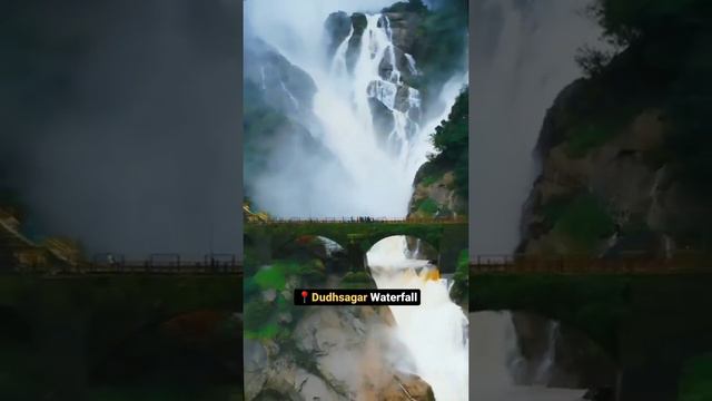 Goa dudhsagar waterfall