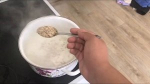 Готовим геркулесовую кашу / Жидкая геркулесовая каша