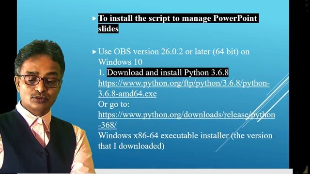 Navigate Power Point Slides using Single Display/ Screen/ Monitor via Hotkeys in OBS смотреть онлайн