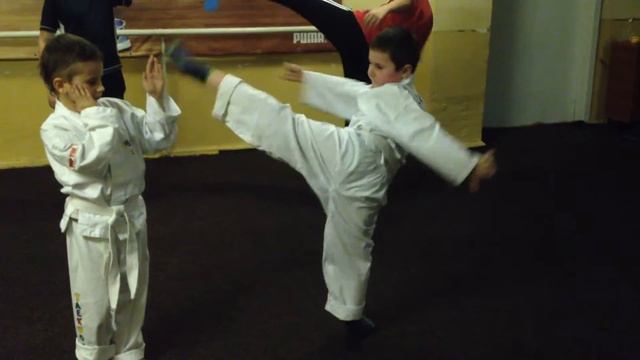 Taekwondo ITF Ужгород тренировка дети 6 лет 1-й месяц смотреть онлайн