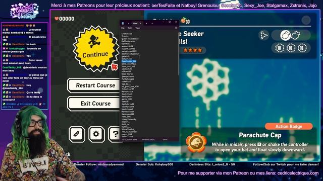 Super Mario Bros. Wonder #20 - Let's Play - FR - QC (King Bowser yer sur la Fin bin Raide!) смотреть онлайн