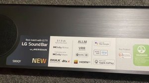LG S80QY 3.1.3 Atmos/DTS:X/IMAX Enhanced Soundbar Review