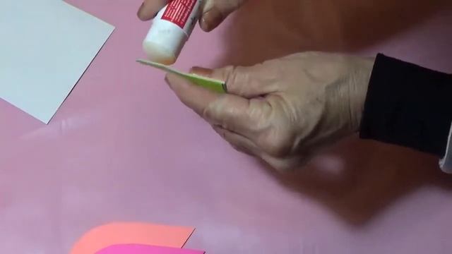 Блокнот сердечки из цветной бумаги на день влюбленных своими руками. Валентинка