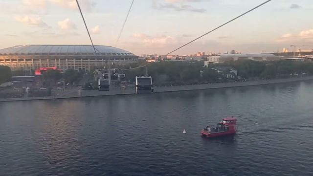 Канатная дорога. Москва река. смотреть онлайн