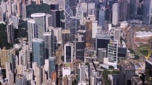 Гонконг с высоты птичьего полета