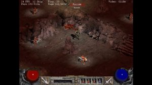 Diablo II (Blizzard North, 2000) - Gameplay 3dfx Voodoo 3 3000 PCI