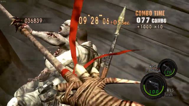 Resident Evil 5 Mercenaries Reunion 4Players Village Full Combos | 151 | 929,654