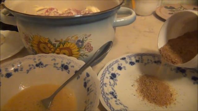 Свинина в панировке из кунжута. Готовим вместе. смотреть онлайн