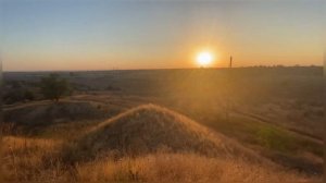 Утренняя медитация на восход Солнца