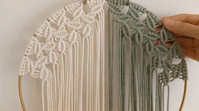 Tutorial macramè - Albero della vita/Tree of Life. Parte 1 #macrame #tutorial #treeoflife #decorhom смотреть онлайн