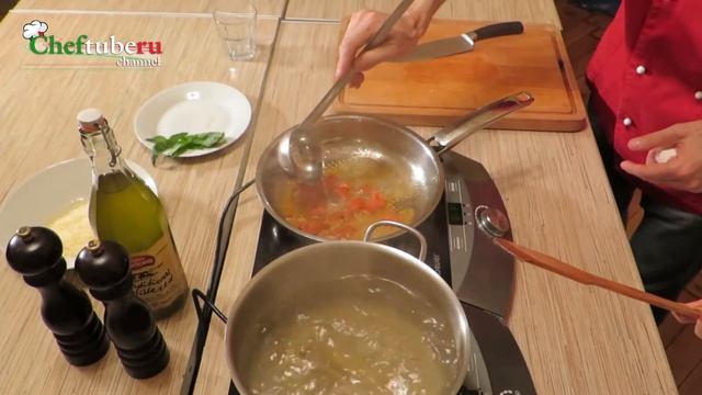 Спагетти по-итальянски вкусно! Как правильно приготовить спагетти, итальянская кухня, как варить. смотреть онлайн