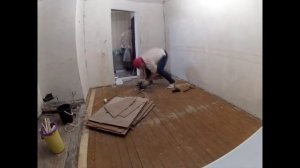 Ремонт в квартире (разбираем пол)