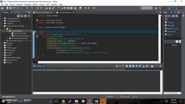 Java Gui Memory Game Part 1 смотреть онлайн