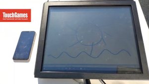 Работа инфракрасного сенсорного экрана под прямым солнечным светом