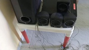 Homer Theater LG Home theater Lg ht303su, 5.1, 300w, Dvd, Cd, FM, AM, Karaokê, USB , Aux