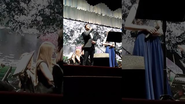 Александр Видеман и Анастасия Клименко, эстрадный оркестр новосибирской филармонии.