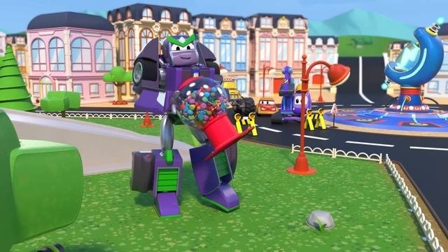 Робот против ГИГАНТСКИХ животных!