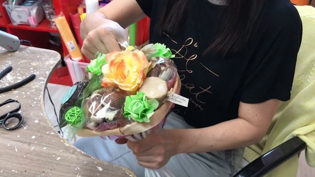 Изготовление букета "Прованс" смотреть онлайн