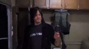 Norman Reedus gives a tour / Норман Ридус - гид по трейлеру