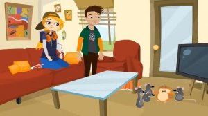 Go Getter 1 Lesson  3.2 Get Grammar "There's a rat under the sofa"