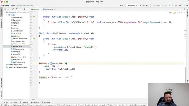 PHP-линч #5 • symfony/finder • symfony/messenger • tuqqu/go-php