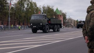 ПАРАД 2024! Парад победы в Нижнем Новгороде. Тренировочный проезд военной техники к 9 мая