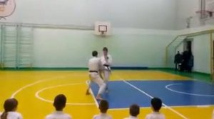 спаринг карате -до ФУДОКАН ( КРАСНОЯРСК)