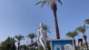 Отель TITANIC BEACH LARA 5*. Обзор пляжа. Завтрак в отеле. Анталия