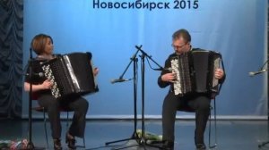 Доми Эморин-Роман Жбанов -дуэт виртуозов,лауреатов Международных конкурсов баянистов в Новосибирске