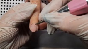 *122*Коррекция Коротких Ногтей  Гелем.Дизайн Стемпинг.