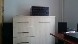 Yamaha A720 amplifier Yamaha T-85 tuner and Acoustic Energy Aegis 2
